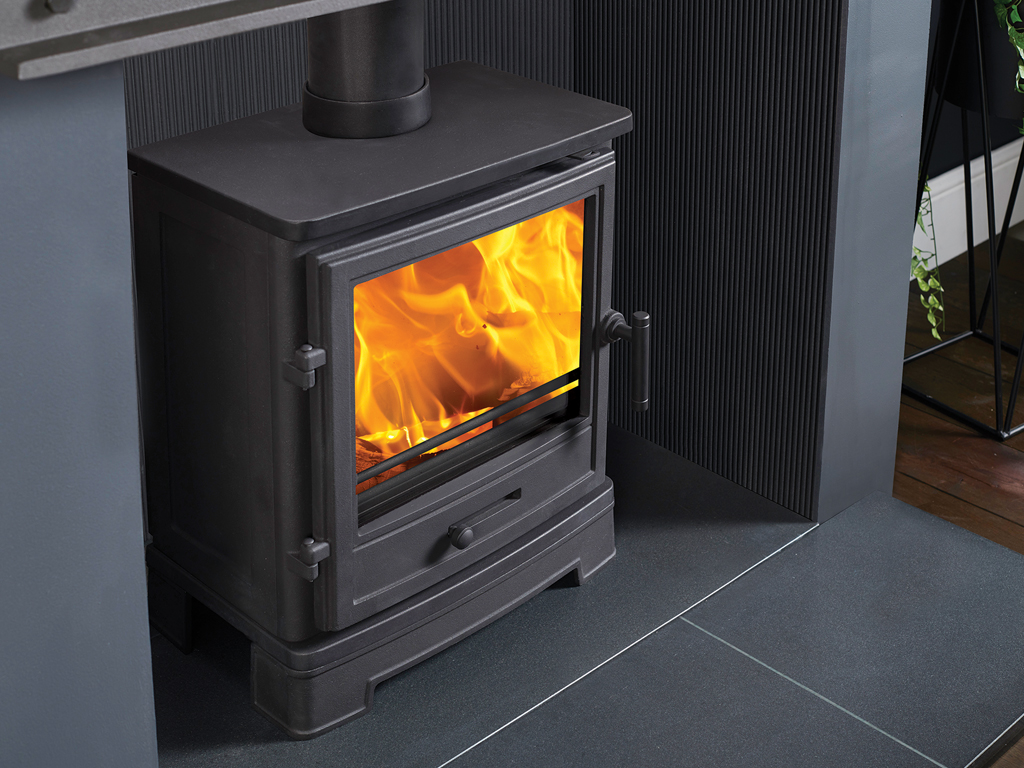 Bassington Eco Baseline Stoves | Modern Fireplace By Capital