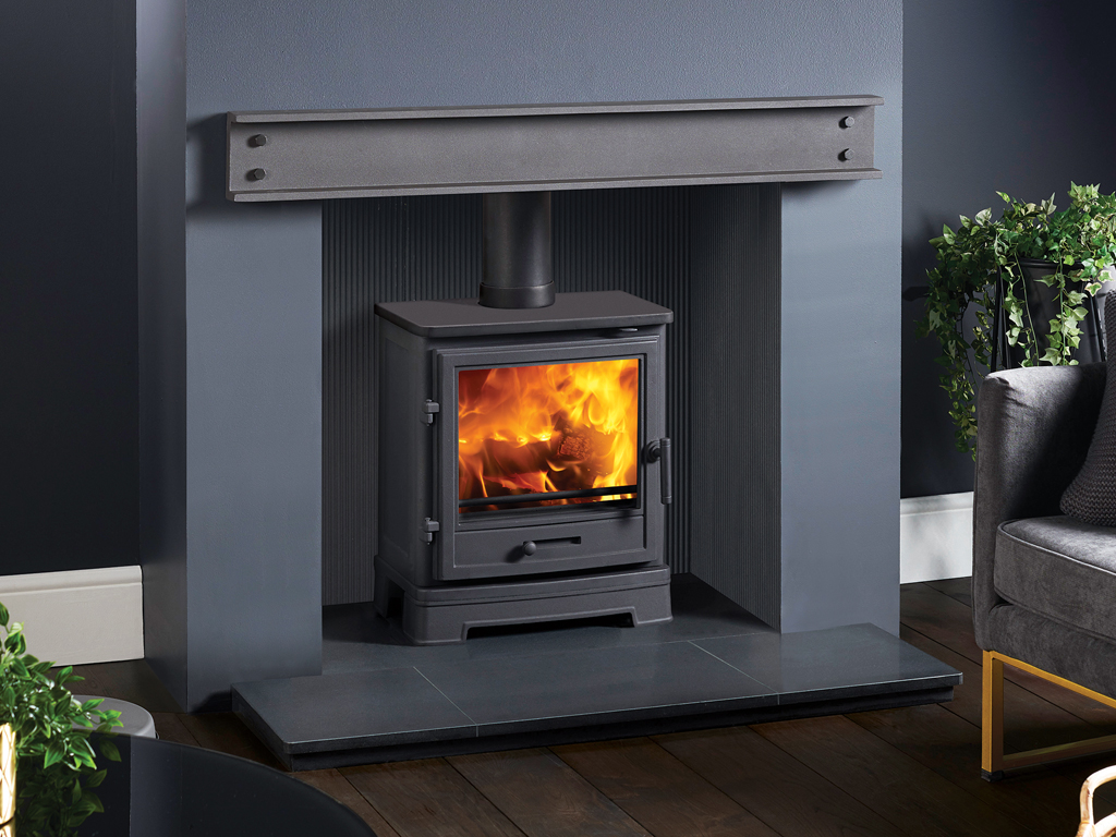 Bassington Eco Baseline Stoves | Modern Fireplace By Capital